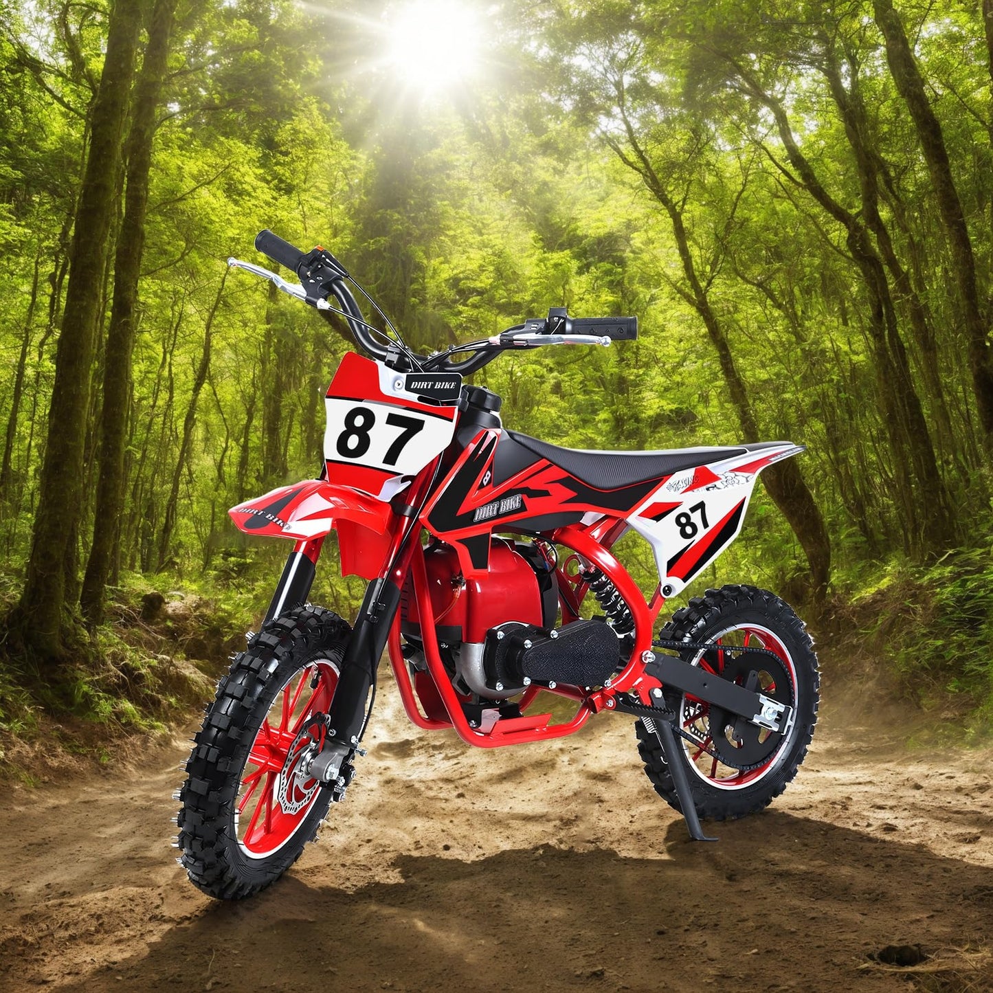 Mini Kids Dirt Bike - Premium 2-Stroke Gas Bike for Teens | Perfect Gift For Kids