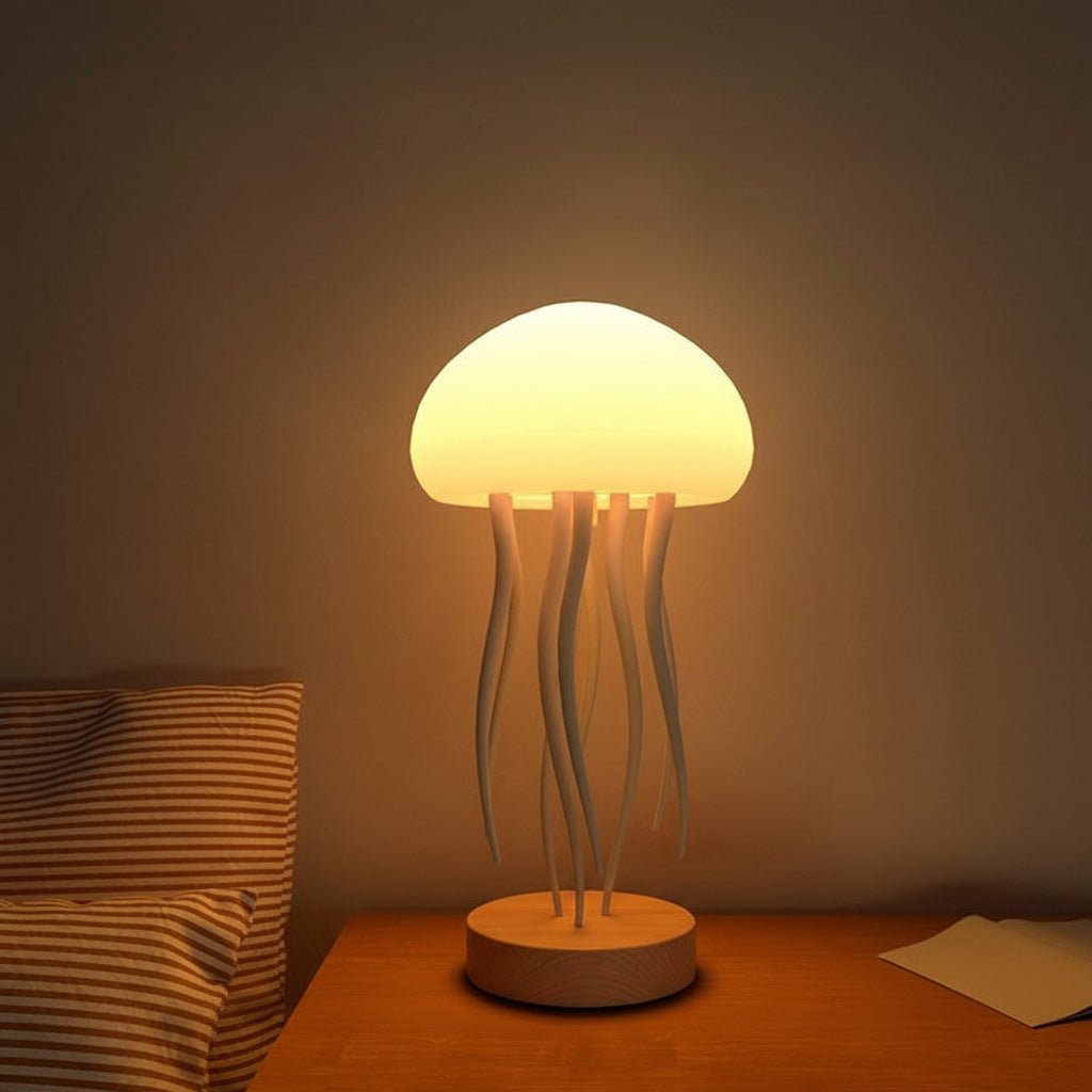Jellyfish Lamp Bluetooth Speaker – 16 Color LED Aquarium Mood Night Ligh... — Gift Idea