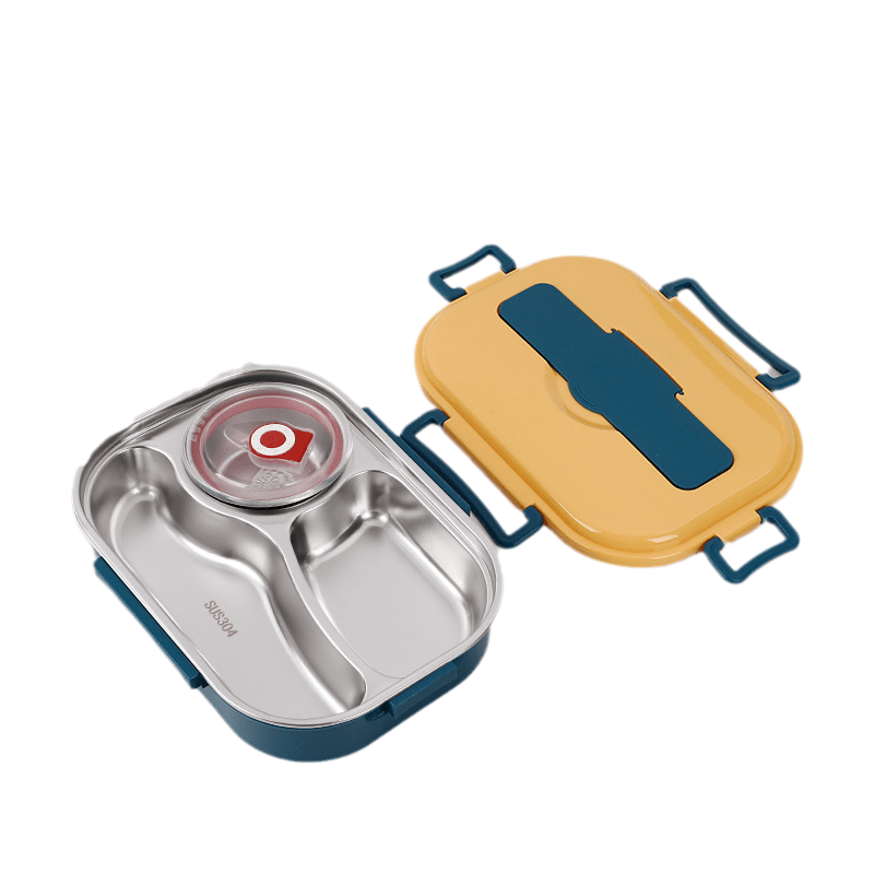 InsulaSteel™ Premium Thermal Lunch Box | Multi-Layer Stainless Steel Foo... — View 2