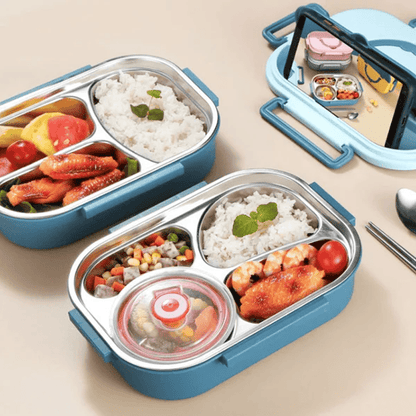 InsulaSteel™ Premium Thermal Lunch Box | Multi-Layer Stainless Steel Foo... — View 5