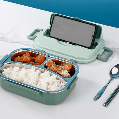 InsulaSteel™ Premium Thermal Lunch Box | Multi-Layer Stainless Steel Foo... — View 9