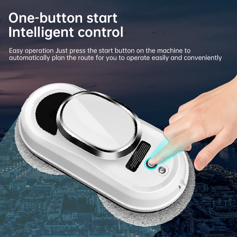 CleanSweep Smart Window Remote Control Cleaning Robot - Best Auto Glass Cleaner | Perfect Gift For Homes