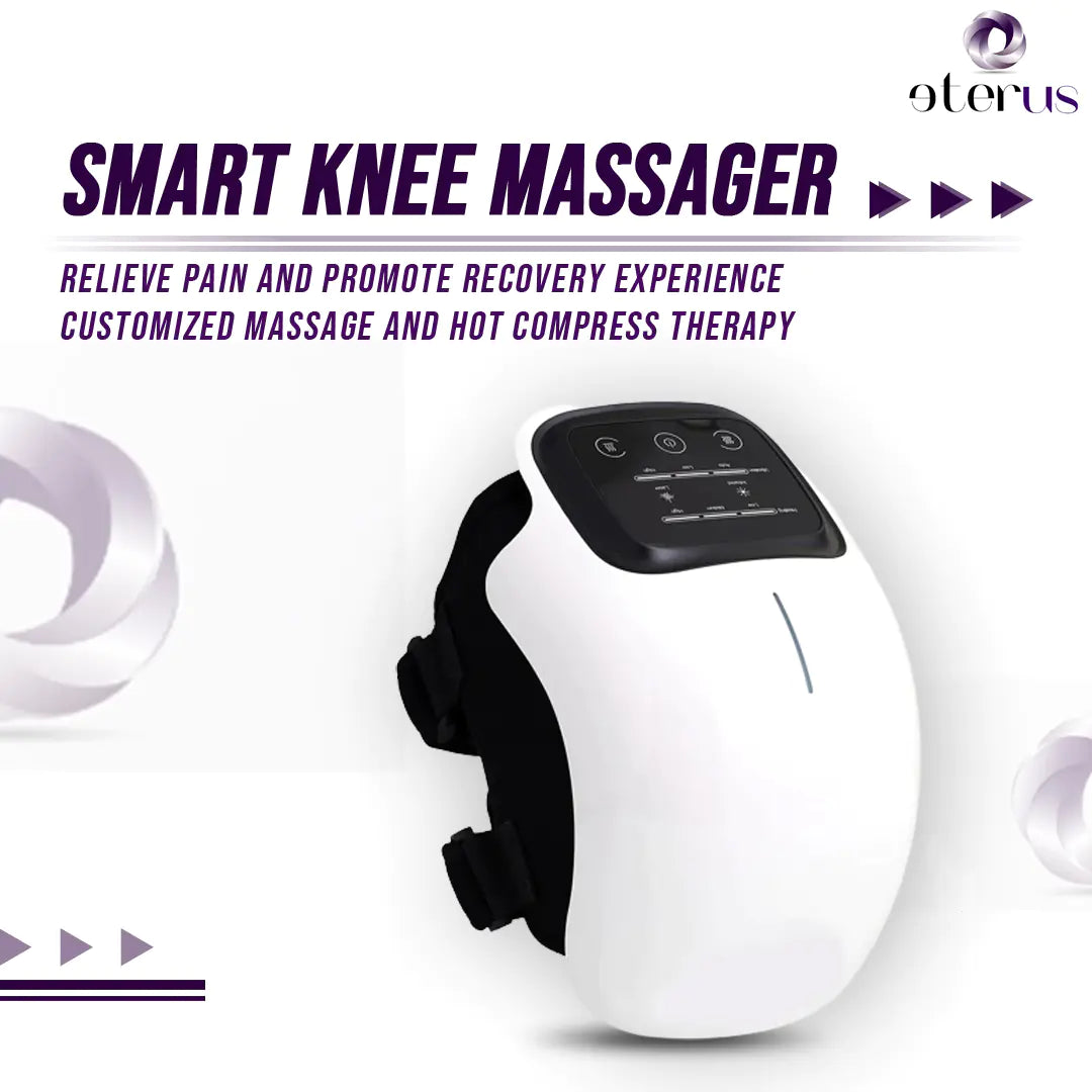 Smart Knee Massager - Best Pain Relief Device | Perfect Gift for Seniors