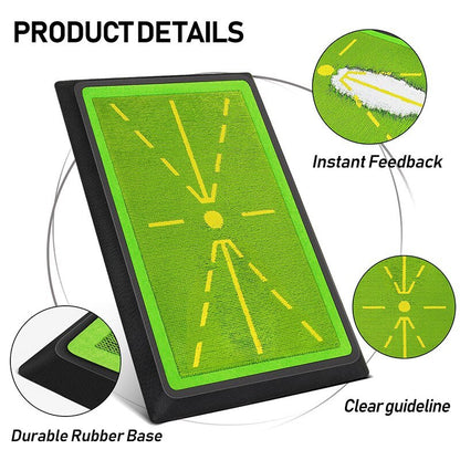 Golf Swing Tracker Mat – Swing Path Detection Practice Mat Indoor Outdoo... — View 2