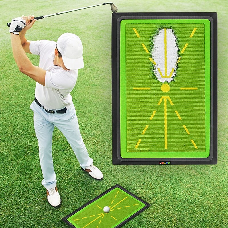 Golf Swing Tracker Mat – Swing Path Detection Practice Mat Indoor Outdoo... — Gift Idea
