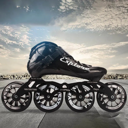 Speed Skates – Professional Racing Inline Skating Shoes for Children (4-Wheeled)