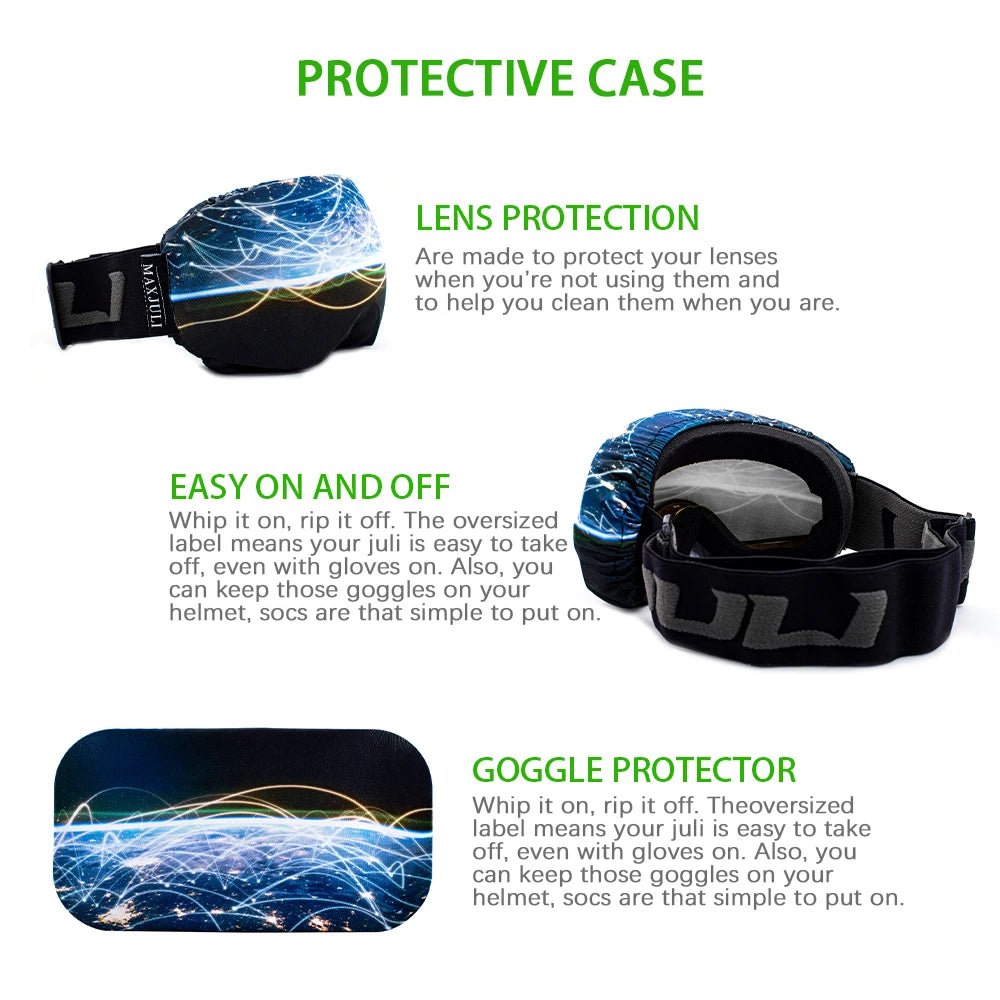 MAXJULI Microfiber Goggle Cover – Premium Snow Ski Goggles Overcover 3000 - GiftWave.co