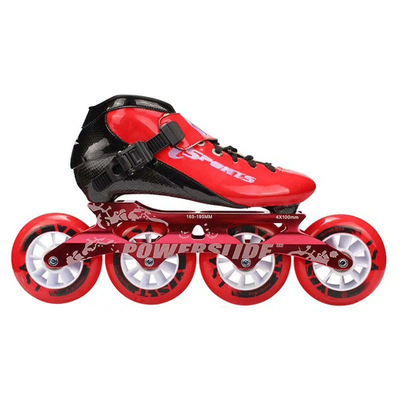 Speed Skates – Professional Racing Inline Skating Shoes for Children (4-Wheeled)