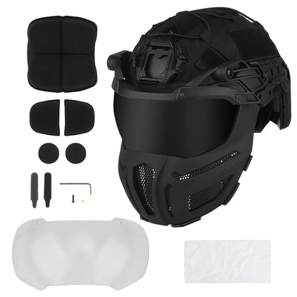 IronStrike FAST Tactical Helmet | High-Impact Airsoft & Wargame Headgear — View 12