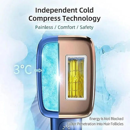 MLAY T14 IPL Hair Removal Device 0.5s Flash Replaceable Lamp Ice Cooling Permanent Epilator Men Women - GiftWave.co