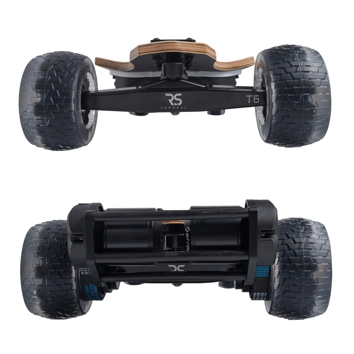 RS 120 Electric Skateboard: Dual 4000W Motors, 31-Mile Range, 26 MPH Top Speed