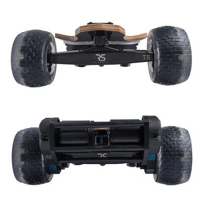RS 120 Electric Skateboard: Dual 4000W Motors, 31-Mile Range, 26 MPH Top Speed