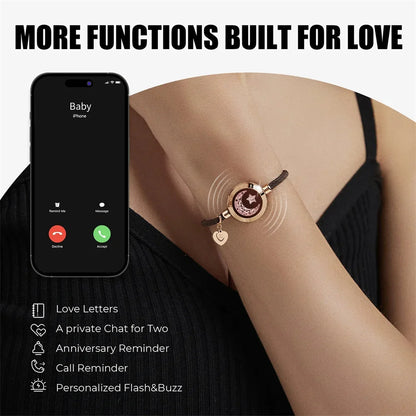 Long-Distance Touch Bracelets for Lovers