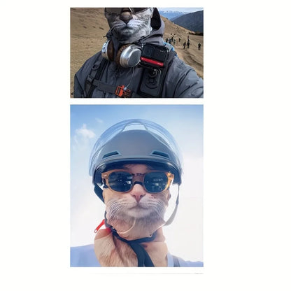 3D Cat Design Full Face Balaclava | Breathable Summer UV Sun Shield