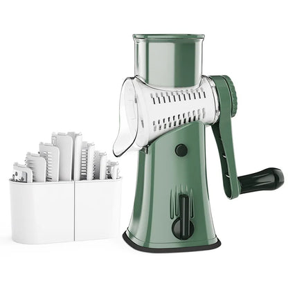 5-in-1 Professional Rotary Grater | Multi-Functional Kitchen Mandoline & Chopper (JT247)
