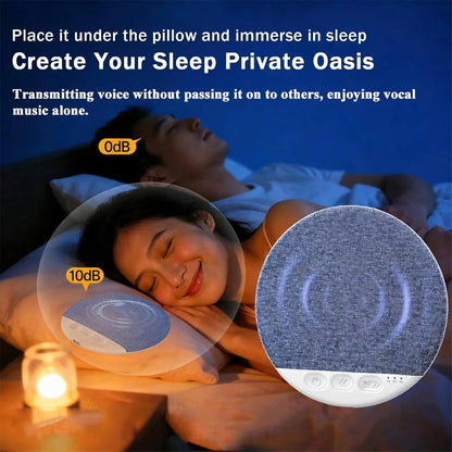 Under Pillow Bluetooth Speaker – Sleep Headphones, Bone Conduction White Noise Machine, Auto - Off Timer, USB - C - GiftWave.co