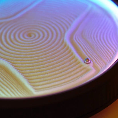 ZenSands Mini Desktop Sand Robot – Automatic Kinetic Sandscape - The Desktop "Infinite Zen" Machine - GiftWave.co
