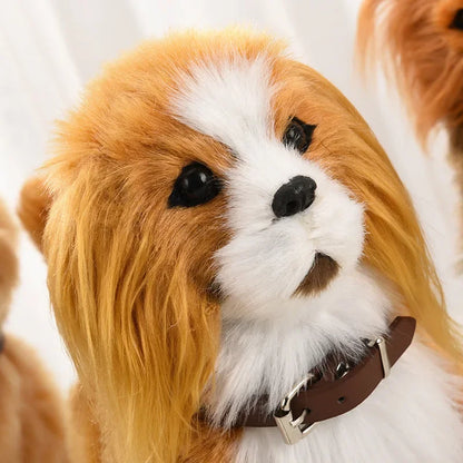 Electric Pet Dog - Best Voice Control Touch-Activated Robot Plush Toy for Kids