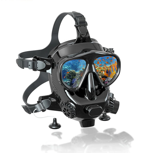 Full Face Diving Mask with Camera Mount