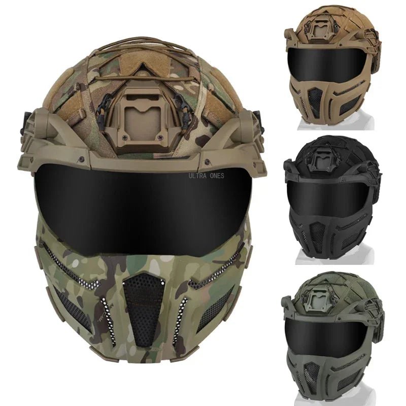 IronStrike FAST Tactical Helmet | High-Impact Airsoft & Wargame Headgear — Gift Idea