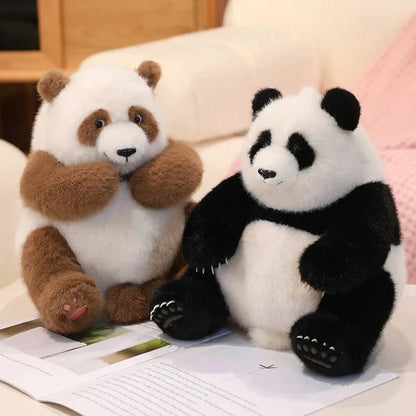 Cute Zoo Panda Plush Toy: 35cm Kawaii Stuffed Animal — View 3