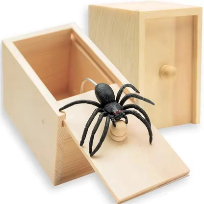 Surprise Spider Joke Box: Funny Prank Toy