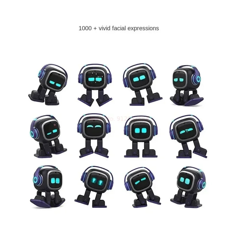 Emo Intelligent Robot Pet Clothes: AI Sound Player & Electronic Desktop Companion Accessories