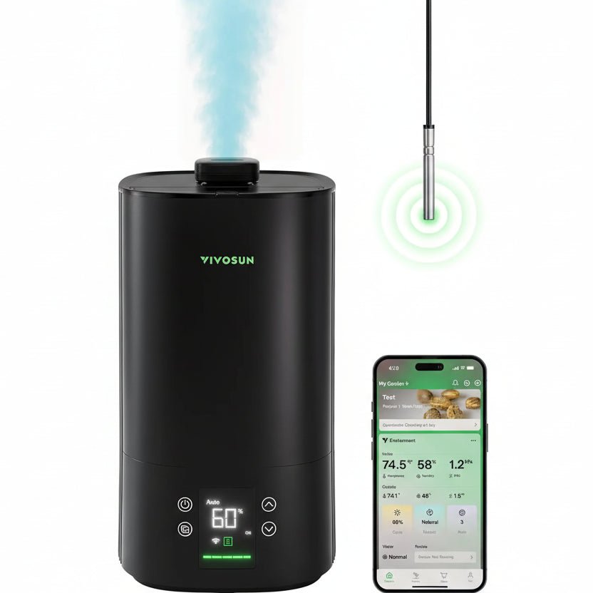 Smart WiFi Plant Humidifier 5L Auto Humidity Sensor App Control Gift for Plant Lovers Houseplants - GiftWave.co