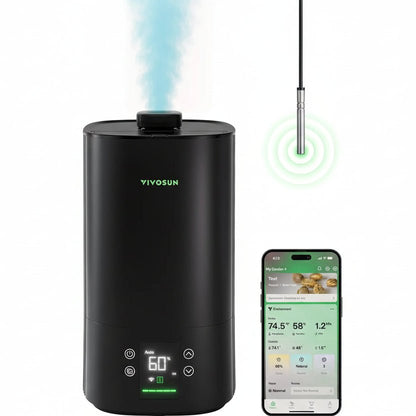 Smart WiFi Plant Humidifier 5L Auto Humidity Sensor App Control Gift for Plant Lovers Houseplants - GiftWave.co