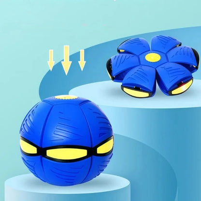 Magic Flying Saucer Bouncy Ball Transforming Toy, Decompression Sensory ... — View 4