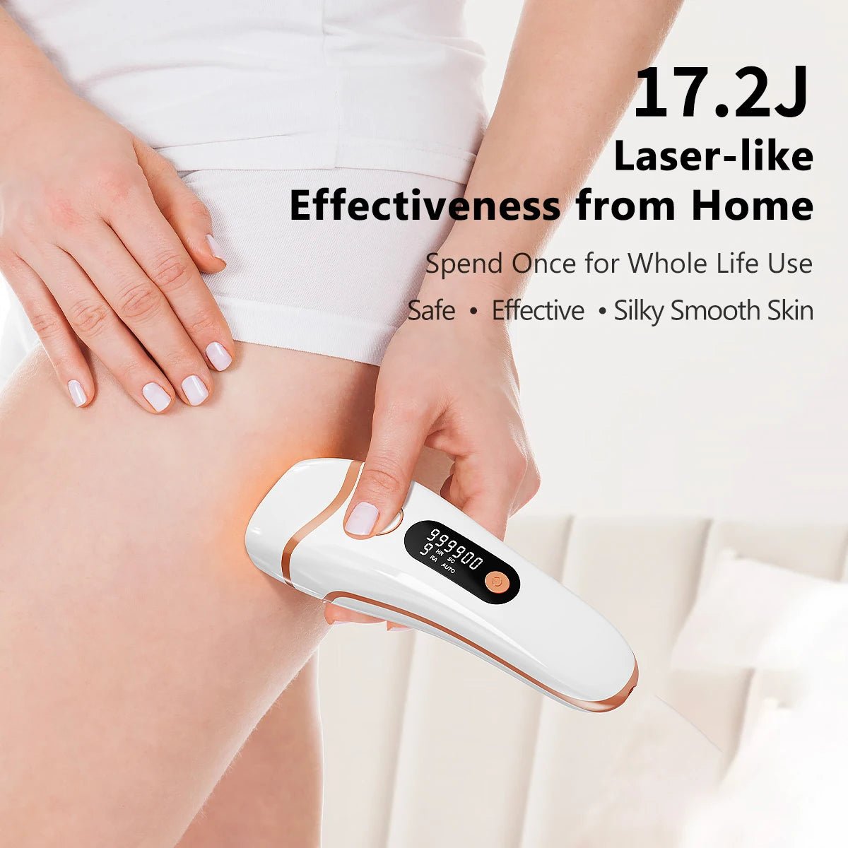 IPL Epilator 999000 Flashes Laser Hair Removal Painless Ice Cooling Men ... — View 4