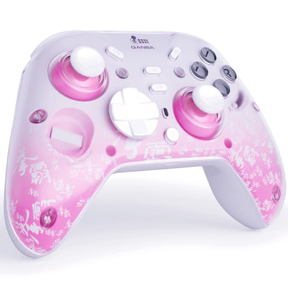 QANBA Phantom Wireless Gaming Controller Tri - Mode 2.4G/Bluetooth/Wired with PC Flight Stick, RGB & Back Buttons for PC/Android/iOS/TV - GiftWave.co