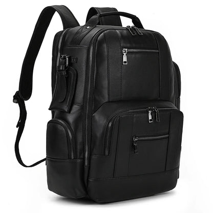 Newsbirds Retro Luxury Leather Backpack - The 2026 Executive Daypack - GiftWave.co