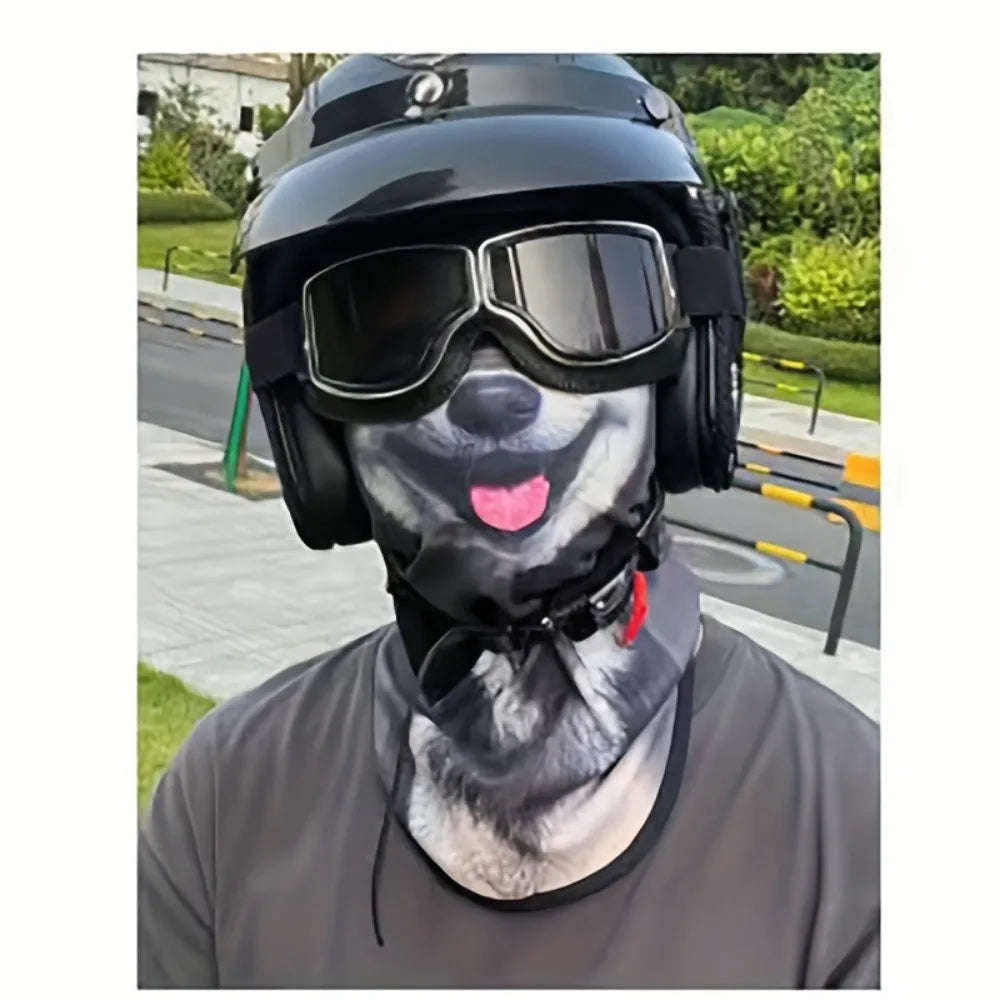 3D Cat Design Full Face Balaclava | Breathable Summer UV Sun Shield