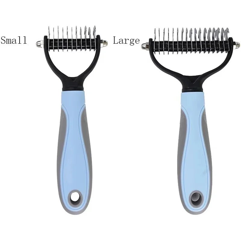 Professional 2 - Sided Pet Grooming Brush – The Ultimate 2 - in - 1 Undercoat Solution - GiftWave.co