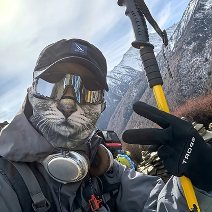 3D Cat Design Full Face Balaclava | Breathable Summer UV Sun Shield