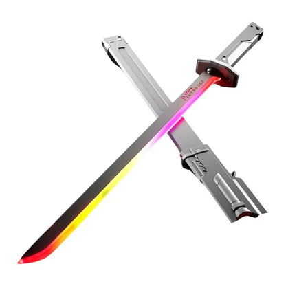CyberSpark™ LED Streamer Sword | The Ultimate Glowing Blade with Smoke & Spark Effects