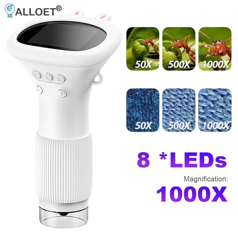 1000X Handheld Digital Microscope 2 Inch IPS Screen For Kids — View 3