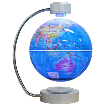 Levitating Globe 8" LED Luminous Floating World Map Globe Gift for Men Home Office - GiftWave.co