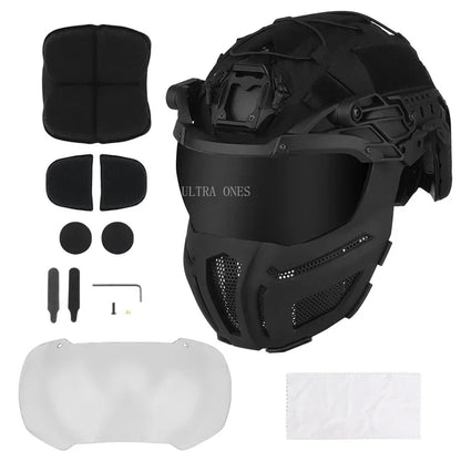 IronStrike FAST Tactical Helmet | High-Impact Airsoft & Wargame Headgear — View 4