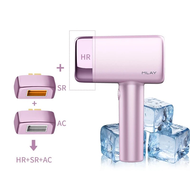 MLAY T14 IPL Hair Removal Device 0.5s Flash Replaceable Lamp Ice Cooling Permanent Epilator Men Women - GiftWave.co