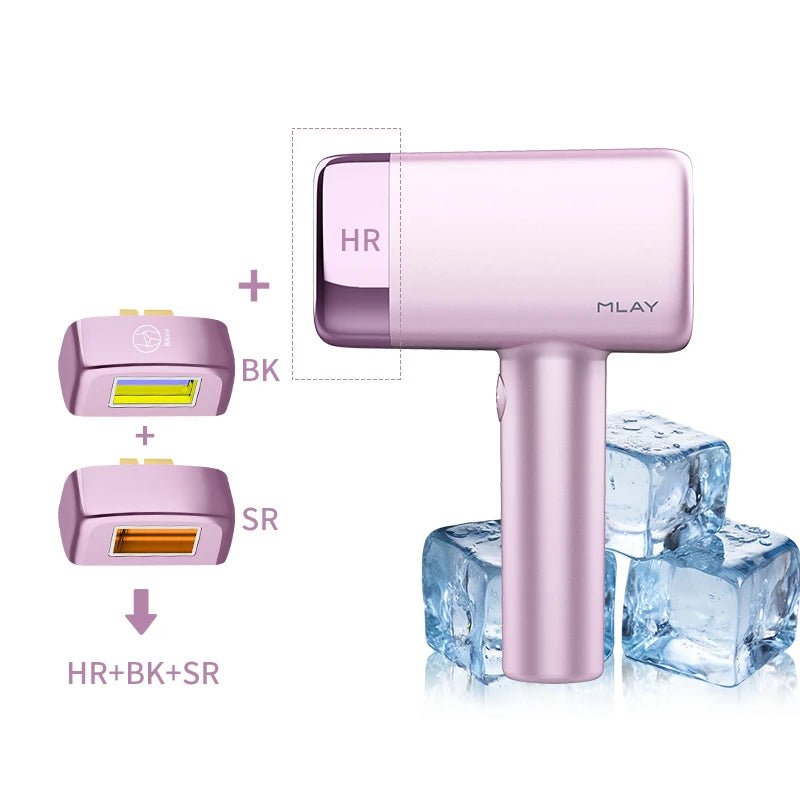 MLAY T14 IPL Hair Removal Device 0.5s Flash Replaceable Lamp Ice Cooling Permanent Epilator Men Women - GiftWave.co