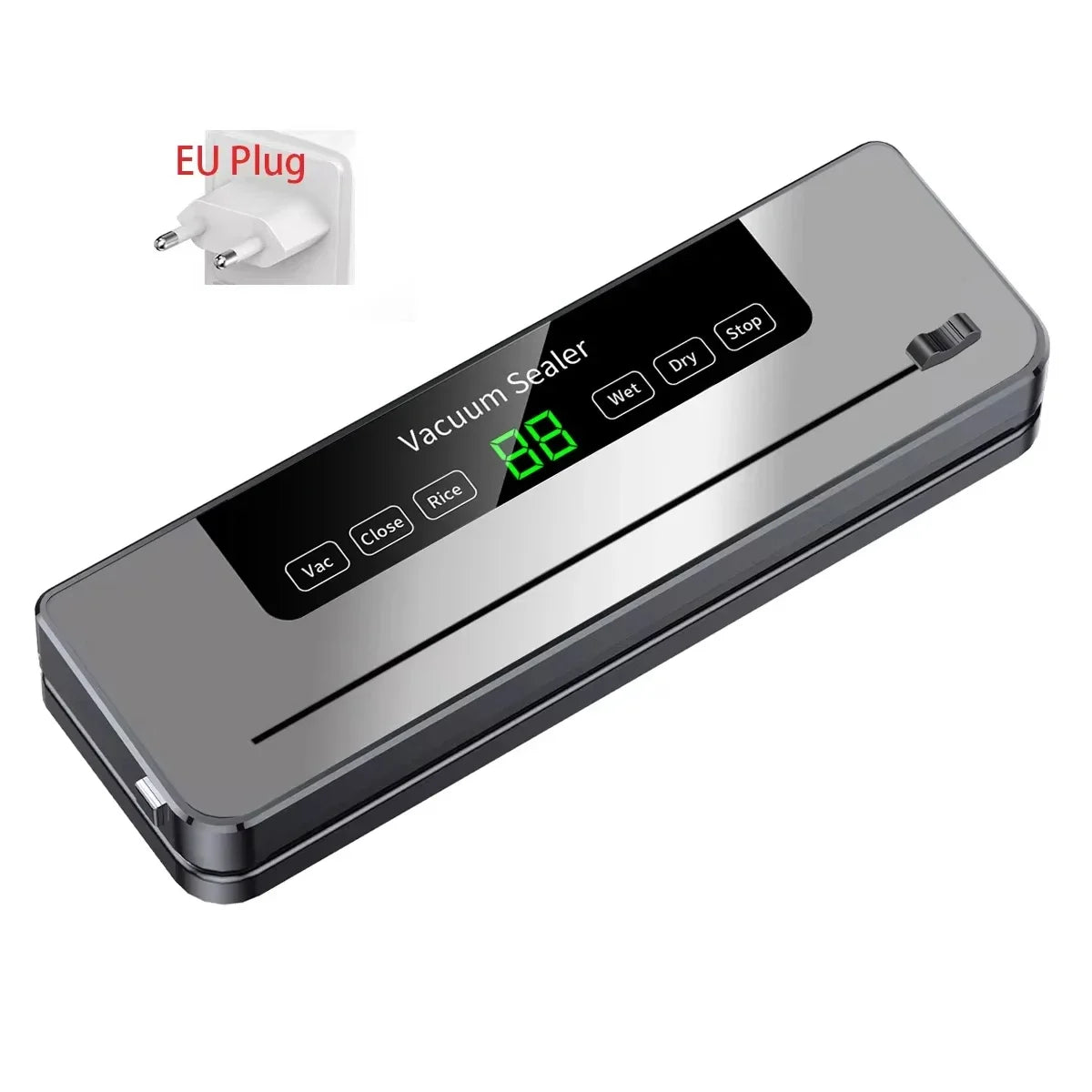 Food Vacuum Sealer Machine Dry Wet Vacuum Packaging Sealer with UV Steri... — View 8