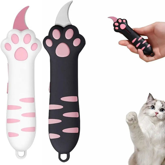 Cute Cat Paw Sharp Box Cutter: Mini Portable Cat Claw Utility Knife