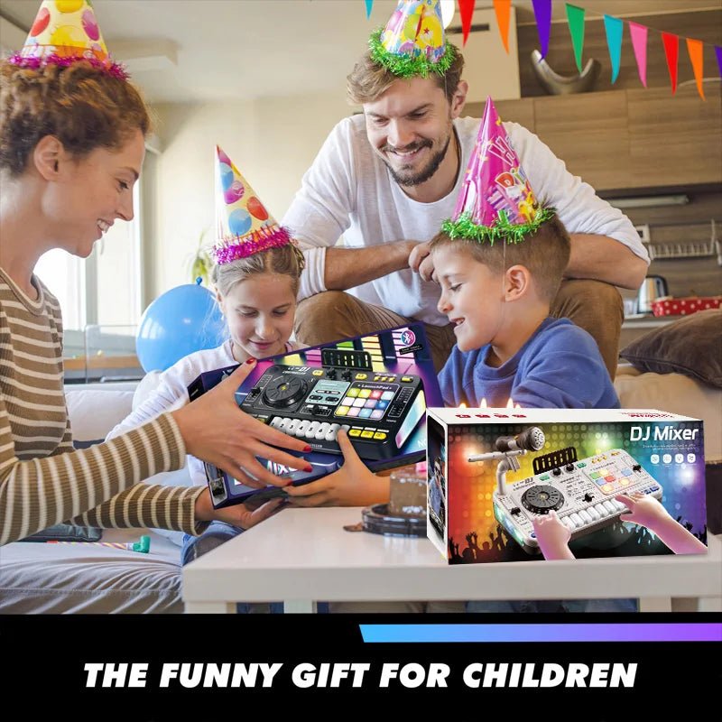 Kids Simulation DJ Mixer Controller | Multifunctional Musical Learning Toy — View 6