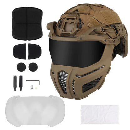 IronStrike FAST Tactical Helmet | High-Impact Airsoft & Wargame Headgear — View 11