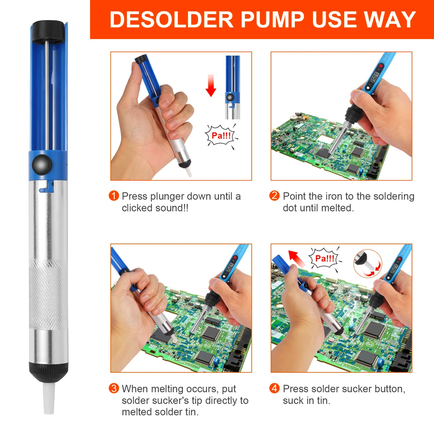 Digital Soldering Iron Kit – Precision Welding & Repair Tool — View 5