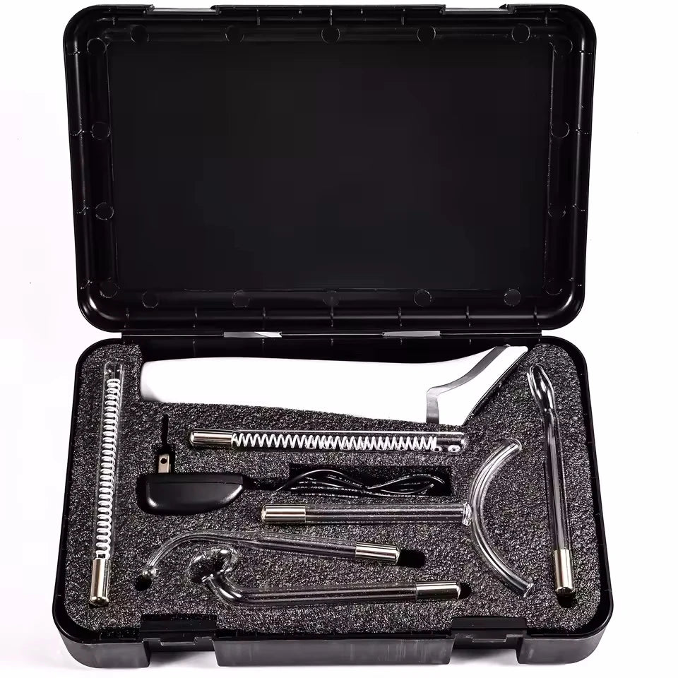 6-in-1 Facial Glow Wand – Touch Panel Argon & Neon Fusion Beauty Device — View 2