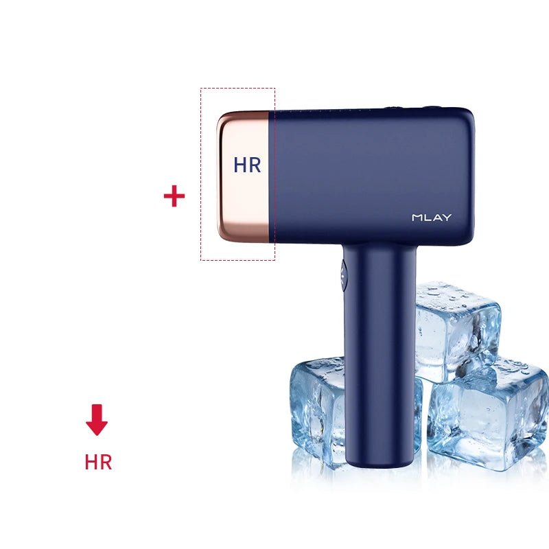 MLAY T14 IPL Hair Removal Device 0.5s Flash Replaceable Lamp Ice Cooling Permanent Epilator Men Women - GiftWave.co
