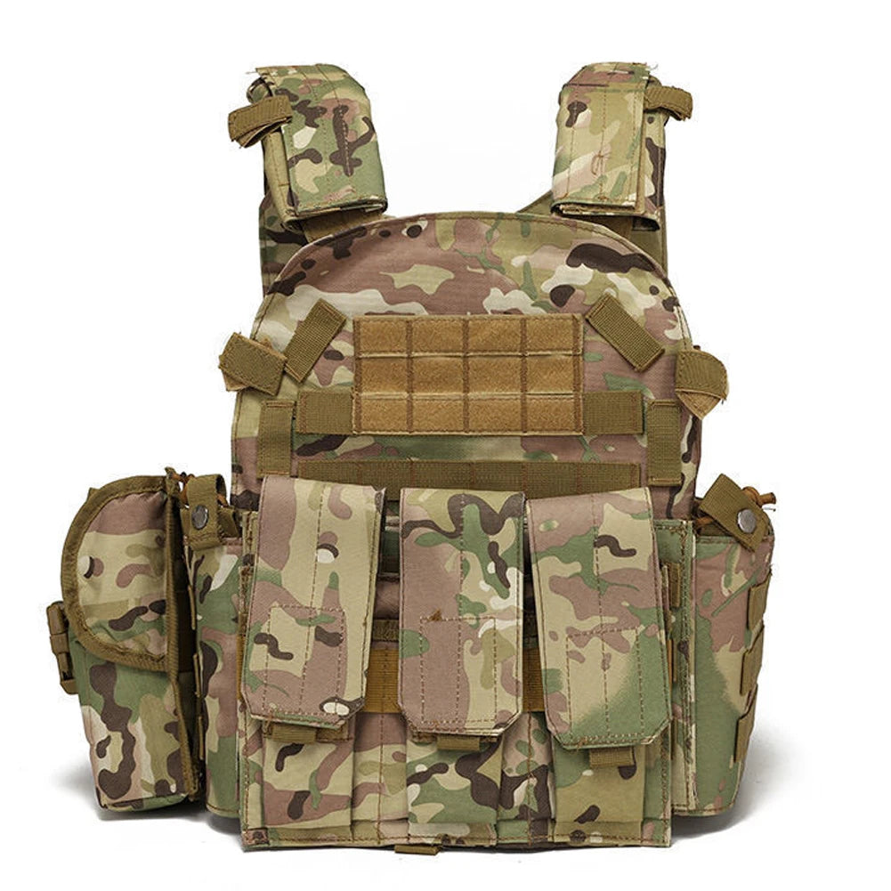 TitanStrike™ Tactical Modular Vest | Professional Hunting & Airsoft Combat Carrier